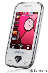 Das S7070 verfügt über Widgets für Facebook & Co